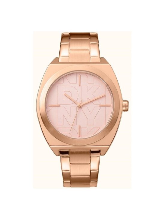 NWT DKNY Fashion Rose Gold-tone Dial Ladies Watch